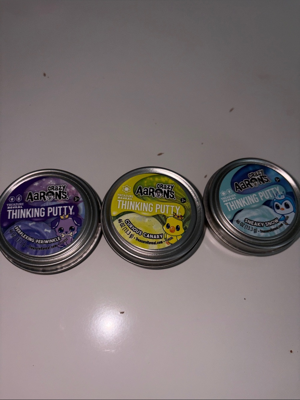Trendy Brand New Crazy Aaron’s Thinking Putty - Set of 3 Mini Mystery Putty🔥